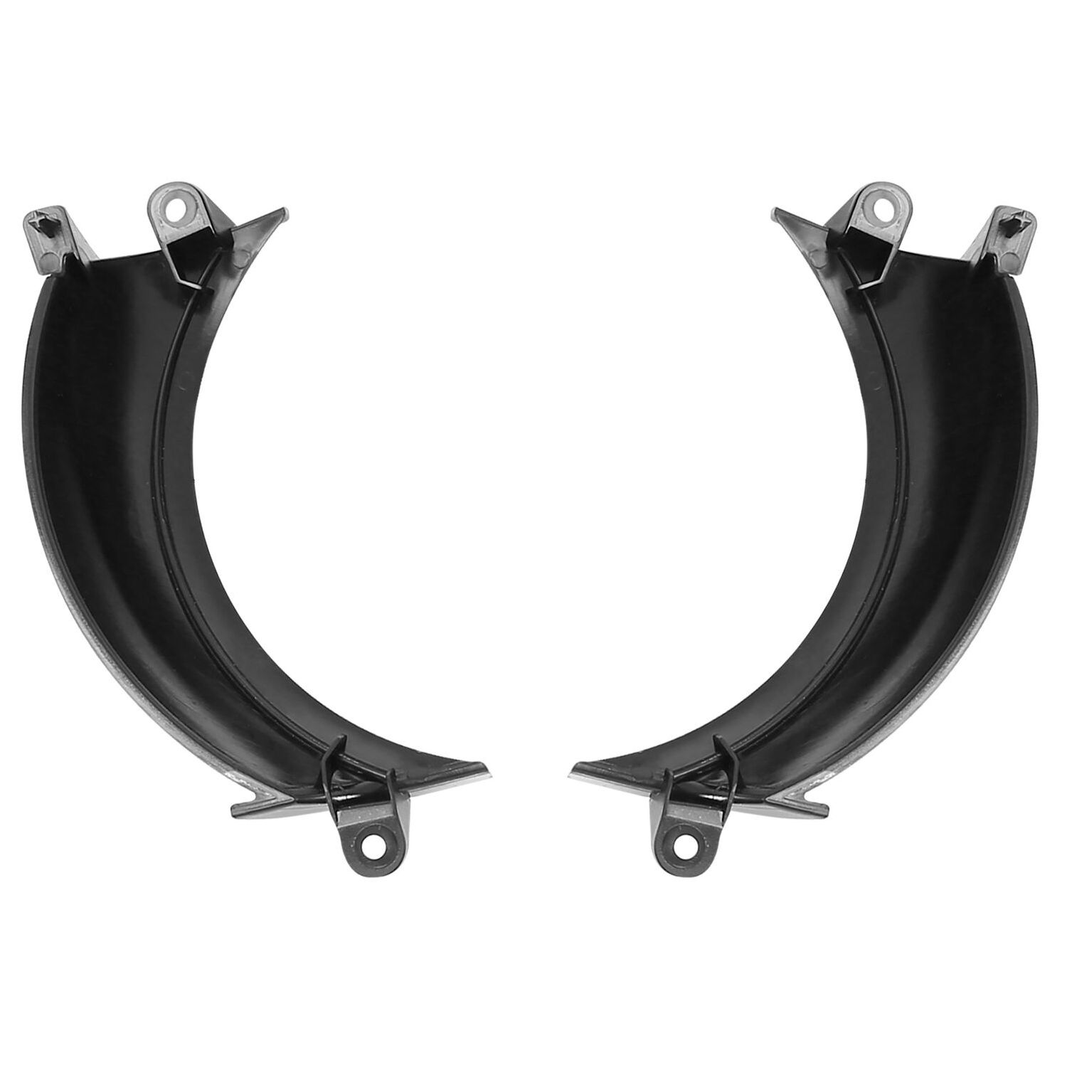 Black Front Headlight Fairing Vents For 14-23 Harley-Davidson Road Glide Fltrx