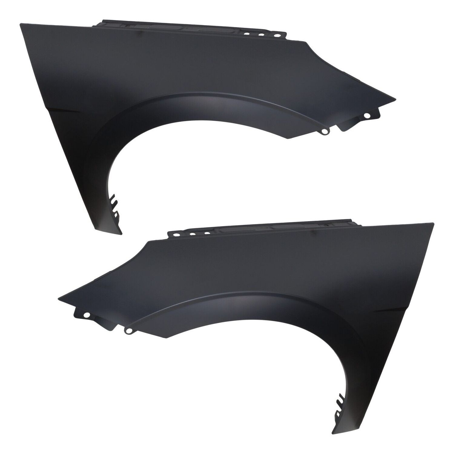Set Of 2 Quarter Panel For 21-23 Elantra Essential Sedan Black Left And Right