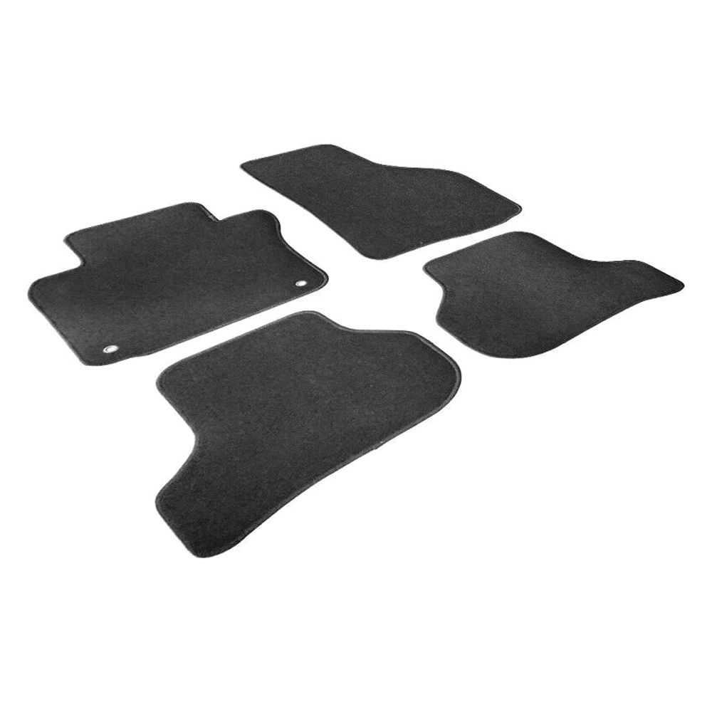 For 2013 Volkswagen Golf GTI MKIV & 4PCS Front Rear Floor Mats Carpet Nylon