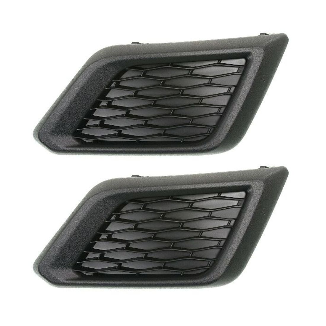 2 Sets Of - Fog Light Cover Passenger Right Side RH Hand For 2014-2016 Nissan Rogue