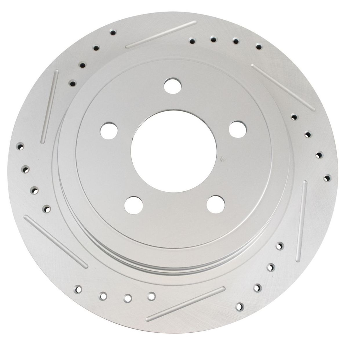 Rear For 03 Explorer Sport Cross Drilled Slotted G-Coated Rotor Kit Pair SUV