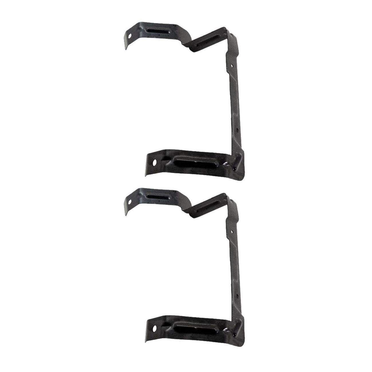 2 Sets Of - Bumper Face Bar Bracket Retainer Mounting Brace Rear Driver Left Side