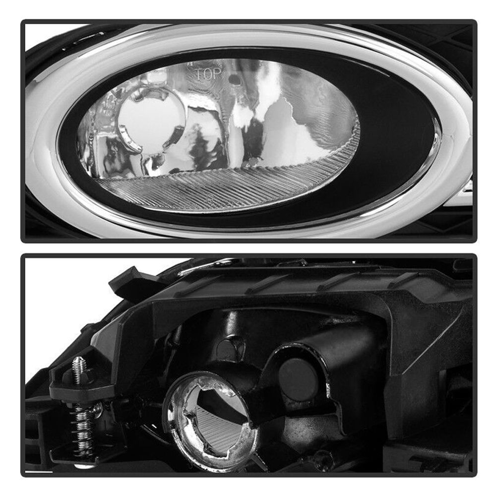 For 2014-2017 Odyssey EX-L Fog Lights Bumper Lamps W/Switch+Bulb Left+Right