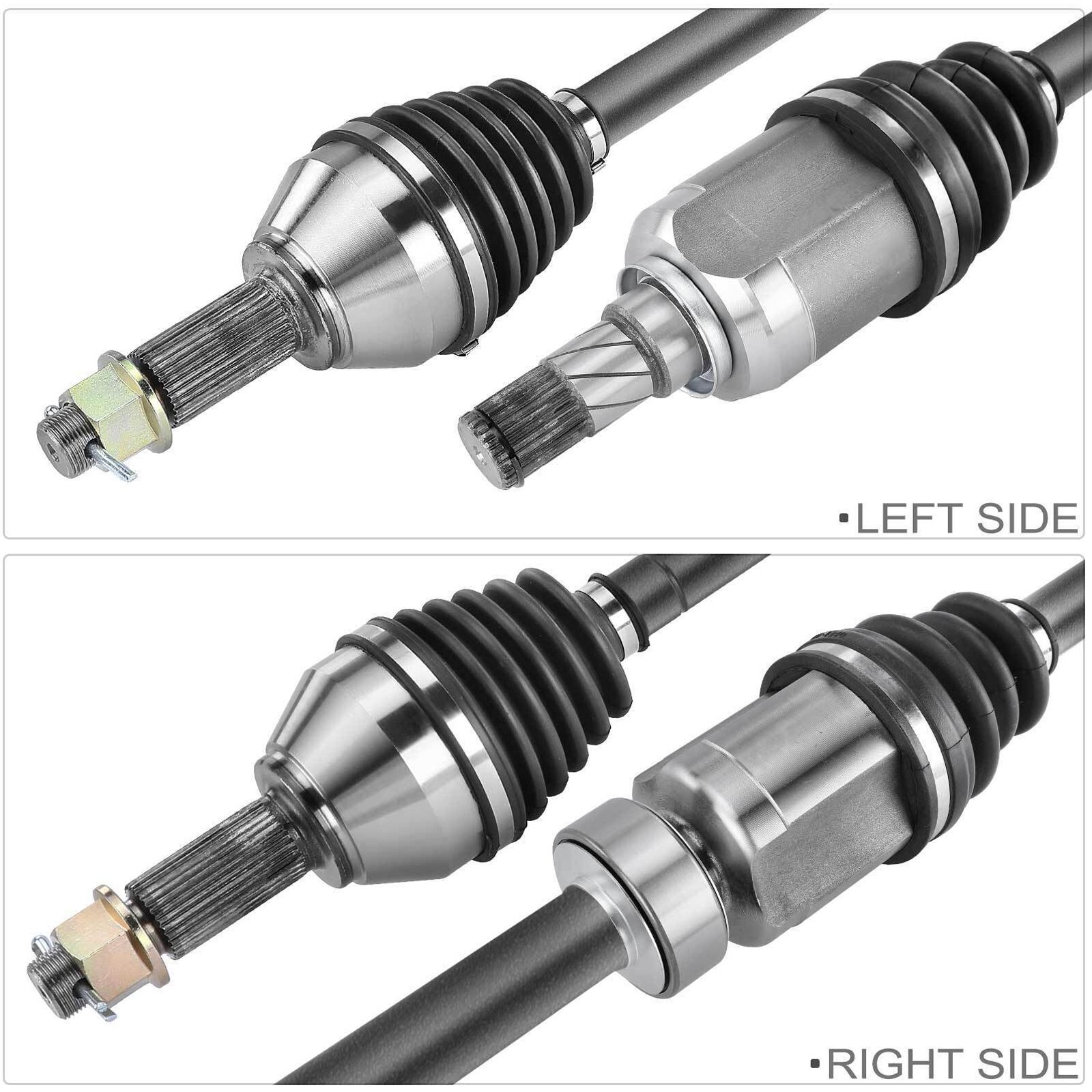 2x Front Left & Right CV Axle Assembly For Nissan Pathfinder 13-17 Infiniti
