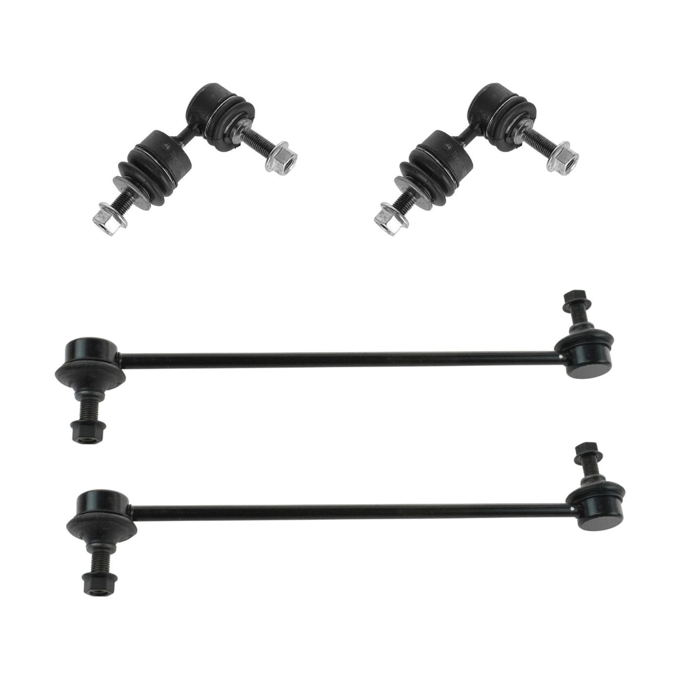For 10-13 3 Front Rear Sway Bar End Driver Passenger Suspension Kit Set 4pc