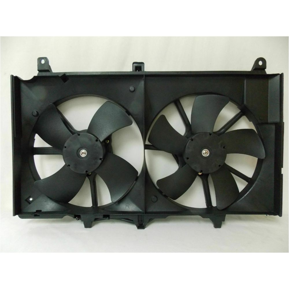 Radiator And Condenser Fan For 03-07 Infiniti G35 03-06 Nissan 350Z NI3115127