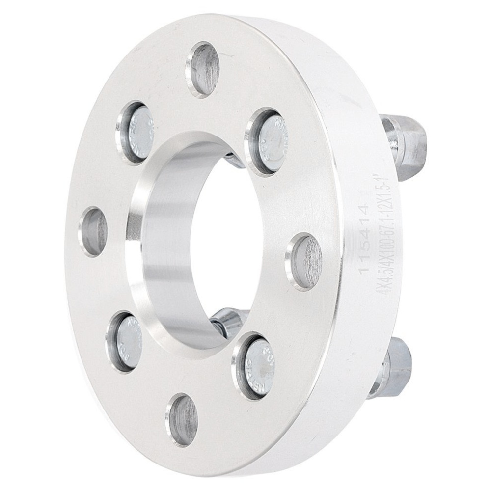 4Pc 1" 4x4.5 4x114.3 To 4x100 Wheel Spacers Adapter For Nissan Infiniti Honda