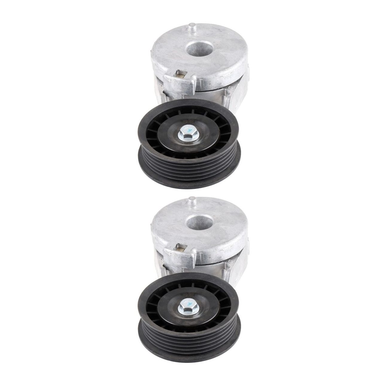 2 Sets Of - Serpentine Belt Tensioner Kit For Buick Chevrolet Oldsmobile Pontiac