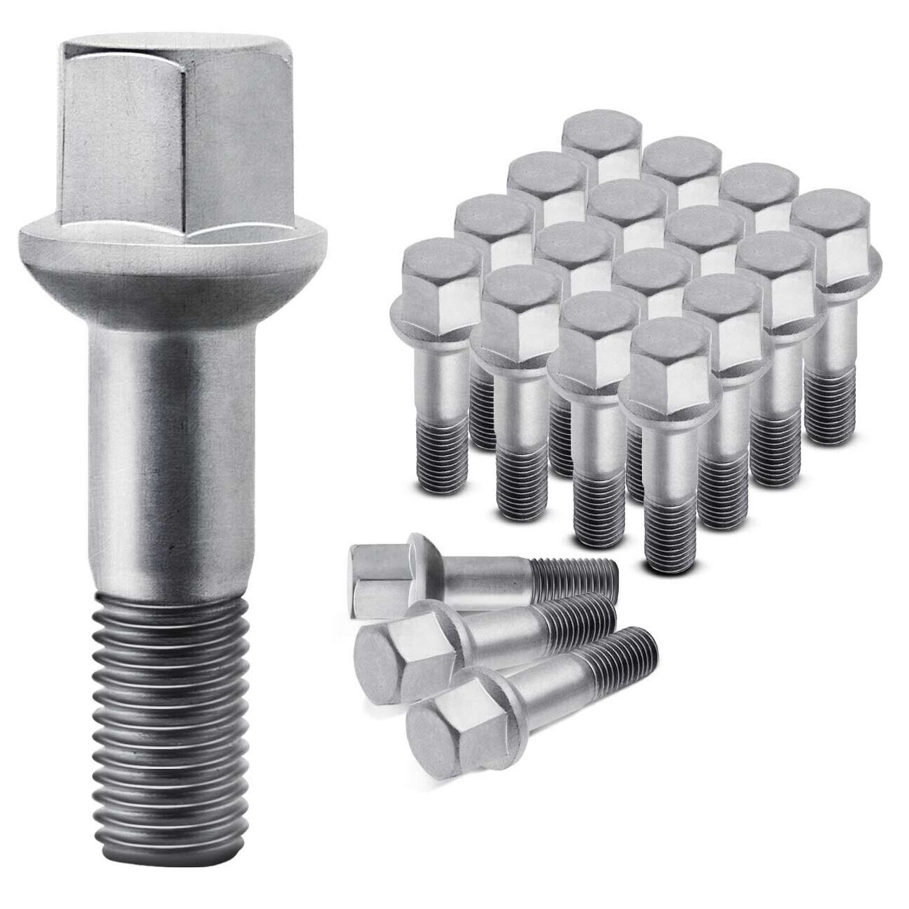 20x M12x1.5 Wheel Stud For Mercedes-Benz W124 C124 S124 C230 SL320 E420 Chrysler