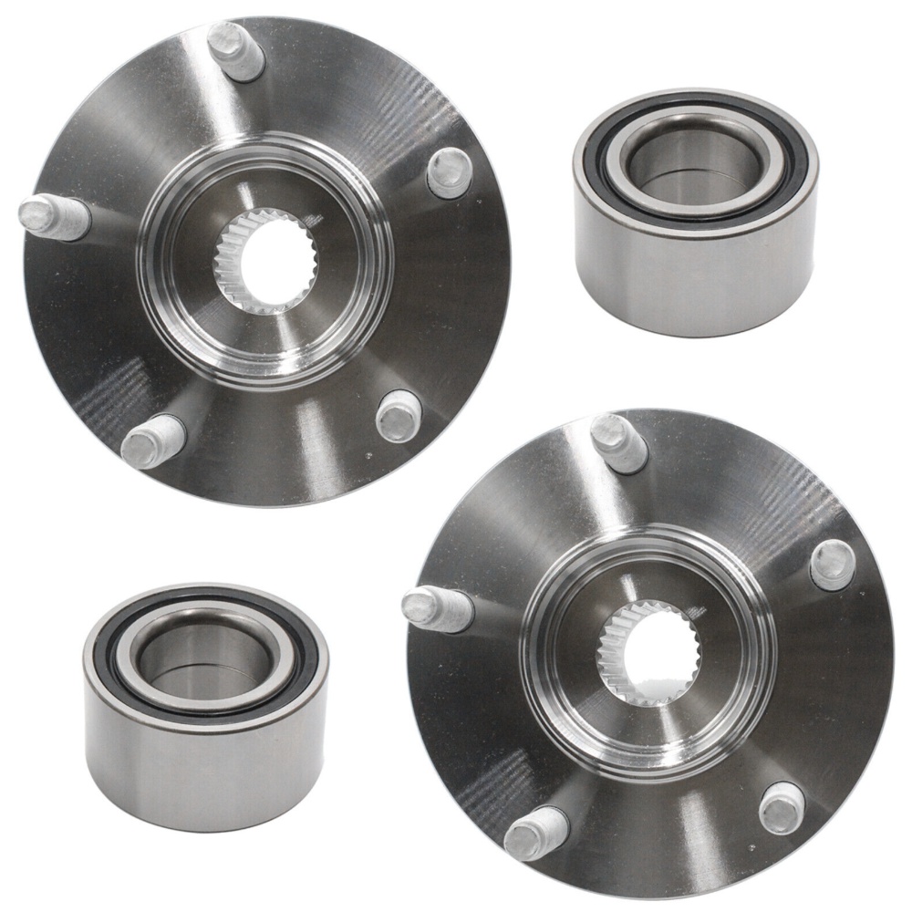 2Pcs Rear Wheel Hub & Bearing For 01-12 Ford Escape 05-11 Mercury Mariner