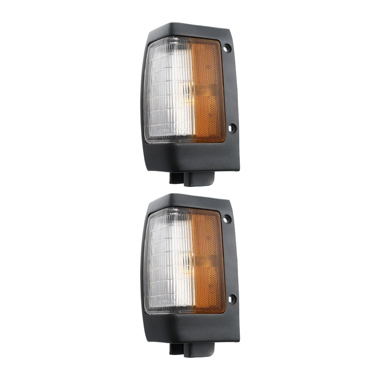 2 Sets Of - Corner Marker Parking Light Left Driver Side For 1990-1994 D21 Hardbody