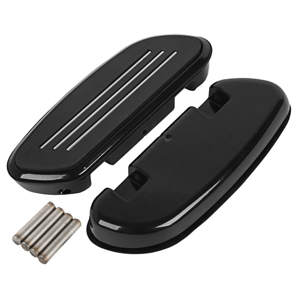 2 Sets Of - Passenger Floorboards Footboard For 1993-2022 Harley-Davidson Pegr