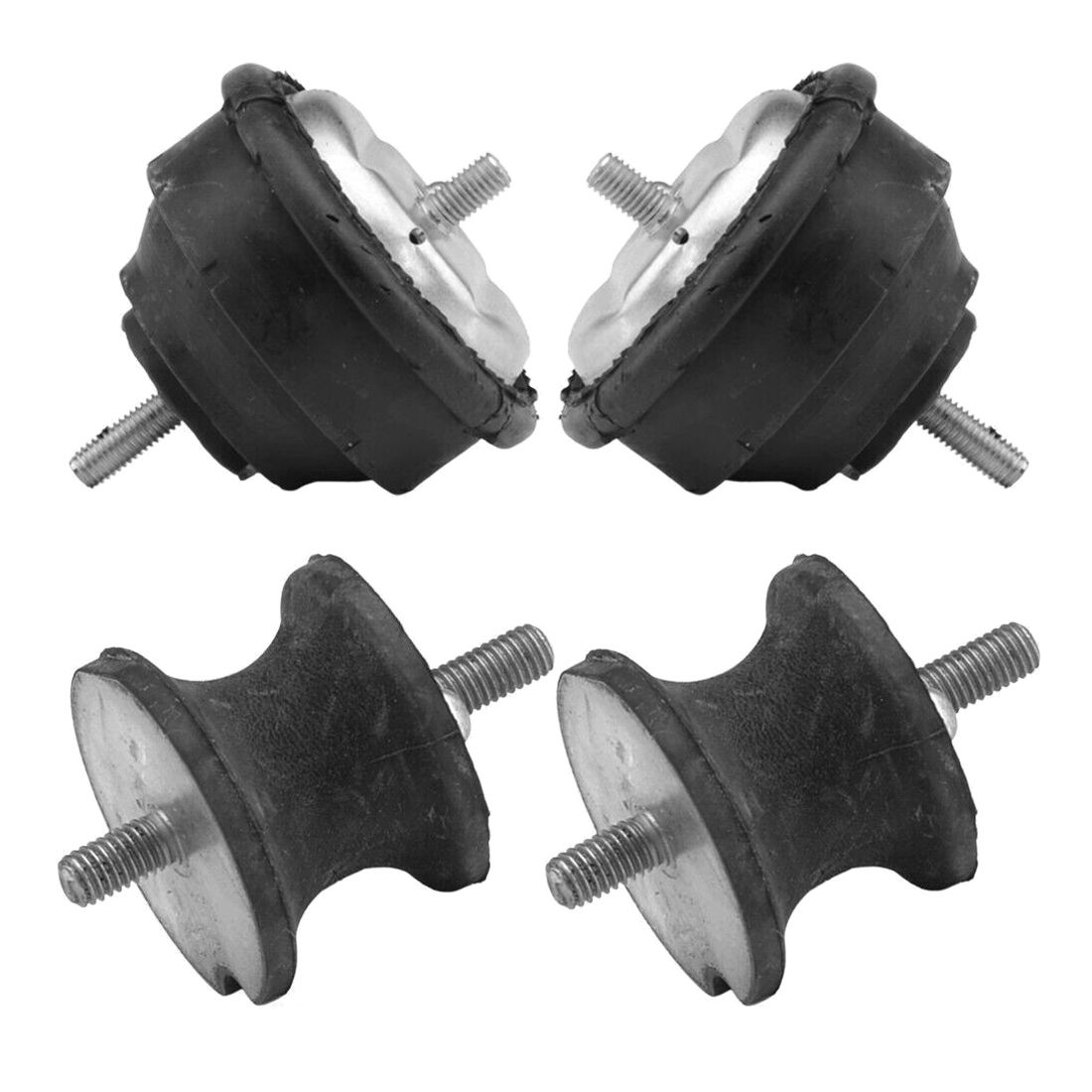 Engine Motor Mounts & Transmission Mounts 4PCS For 92-98 318i Sedan L6-2.5L