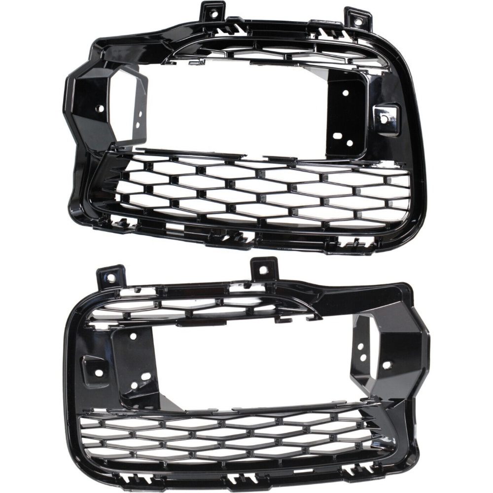 Pair Fog Light Covers Set Of 2 Front Driver & Passenger Side For Land Rover