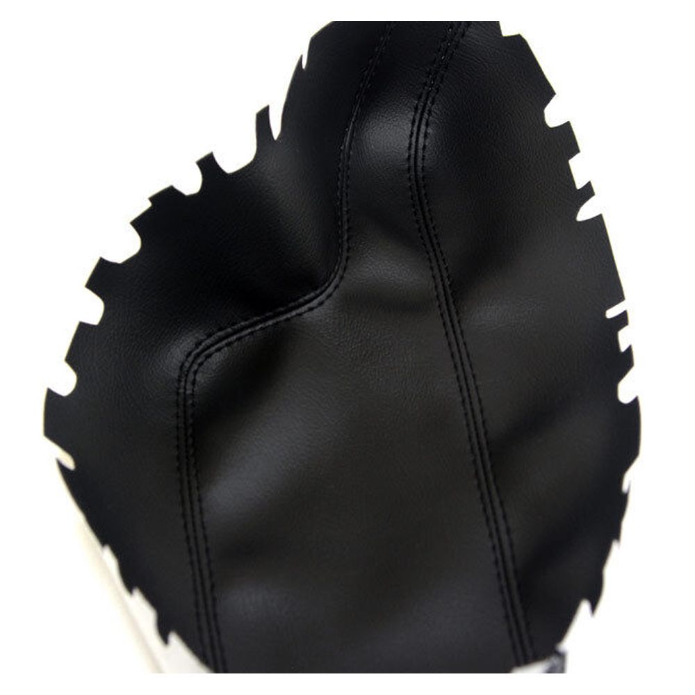 Center Console Armrest Leather Synthetic Cover For 2015-2019 Fit Hatchback Black