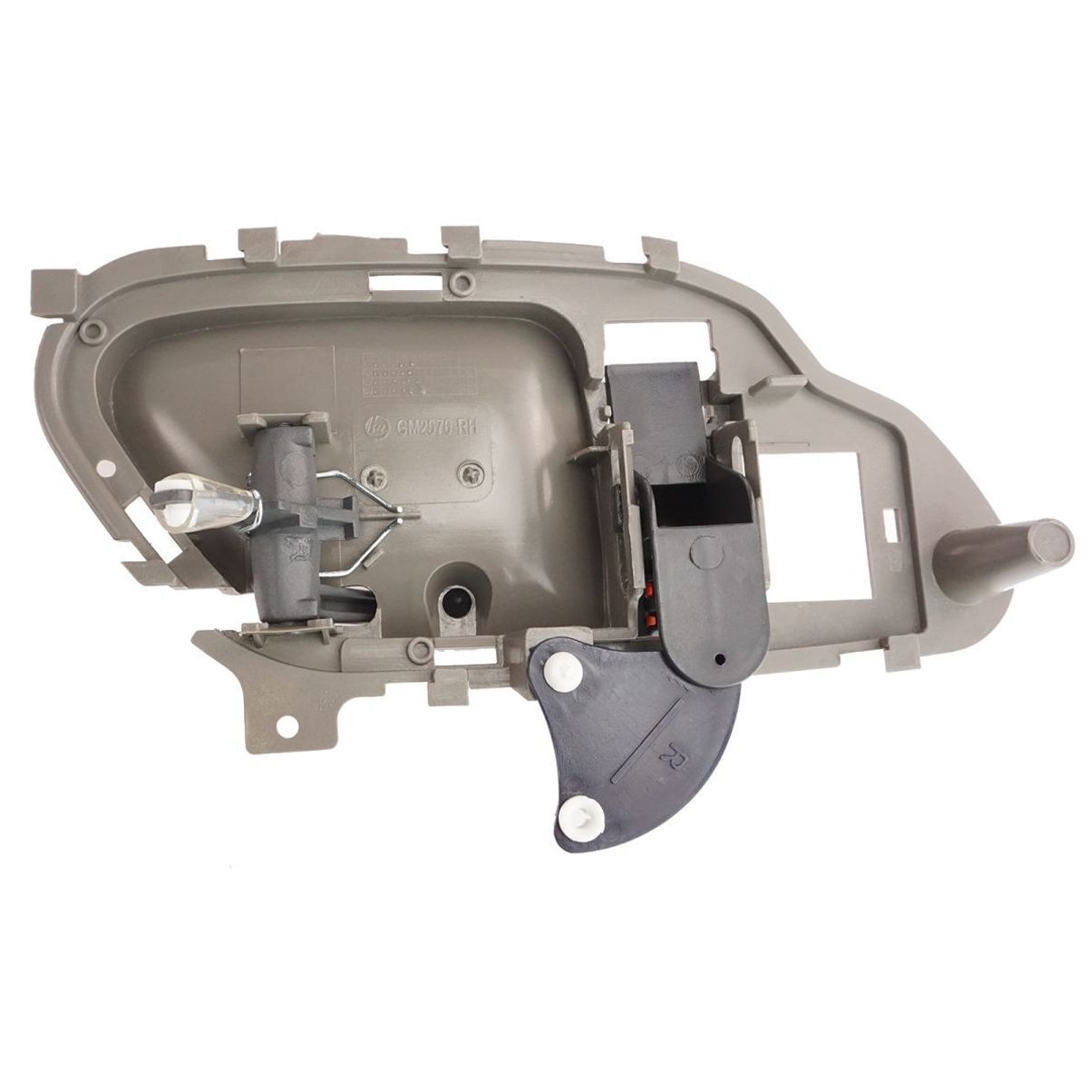 Gray Interior Inside Door Handle W/ Bezel Passenger Right For C/K Pickup