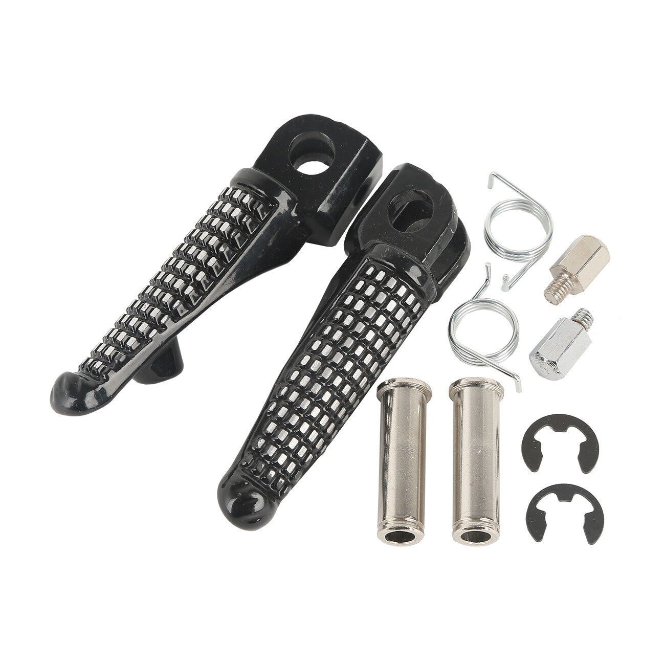 Front Foot Pegs Footrests For 2004-2010 Kawasaki Ninja ZX10R Zx10R