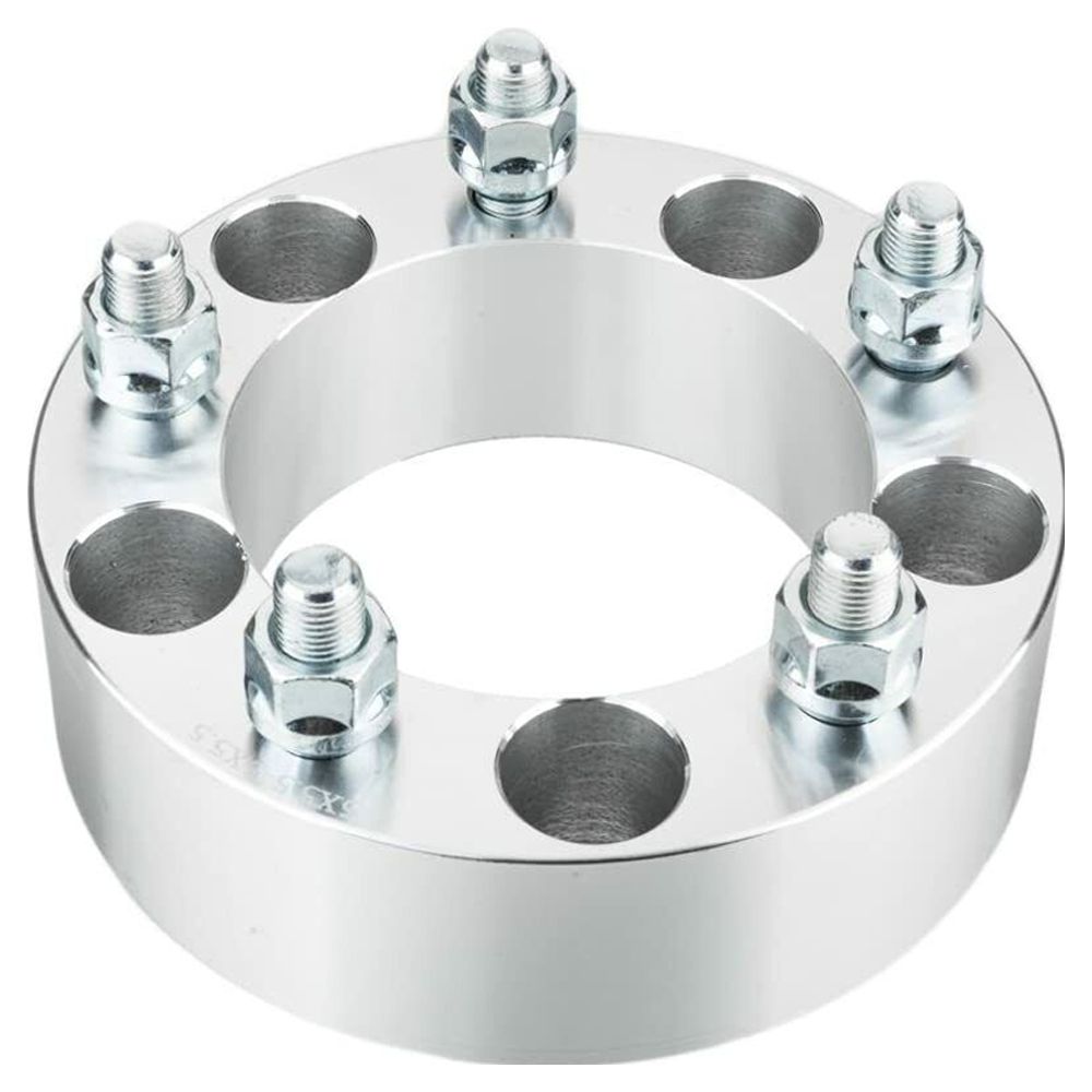 5x5.5 To 5x5.5 Wheel Spacers 2" Inch 1/2x20 For 59-66 Jeep CJ3 Base U/K 1pc
