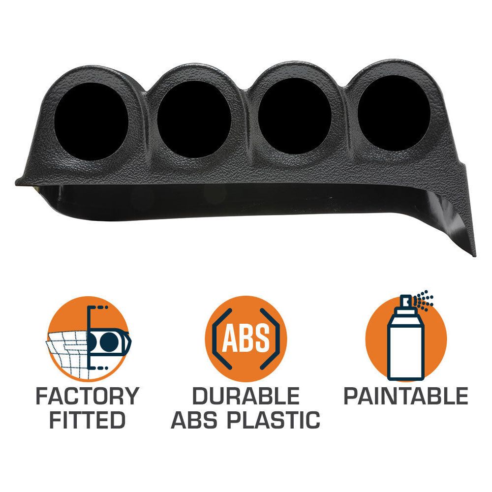 52mm Quad Gauge Dash Mount For D100 D150 D250 D350 W100 W150 W250 W350 1st Gen