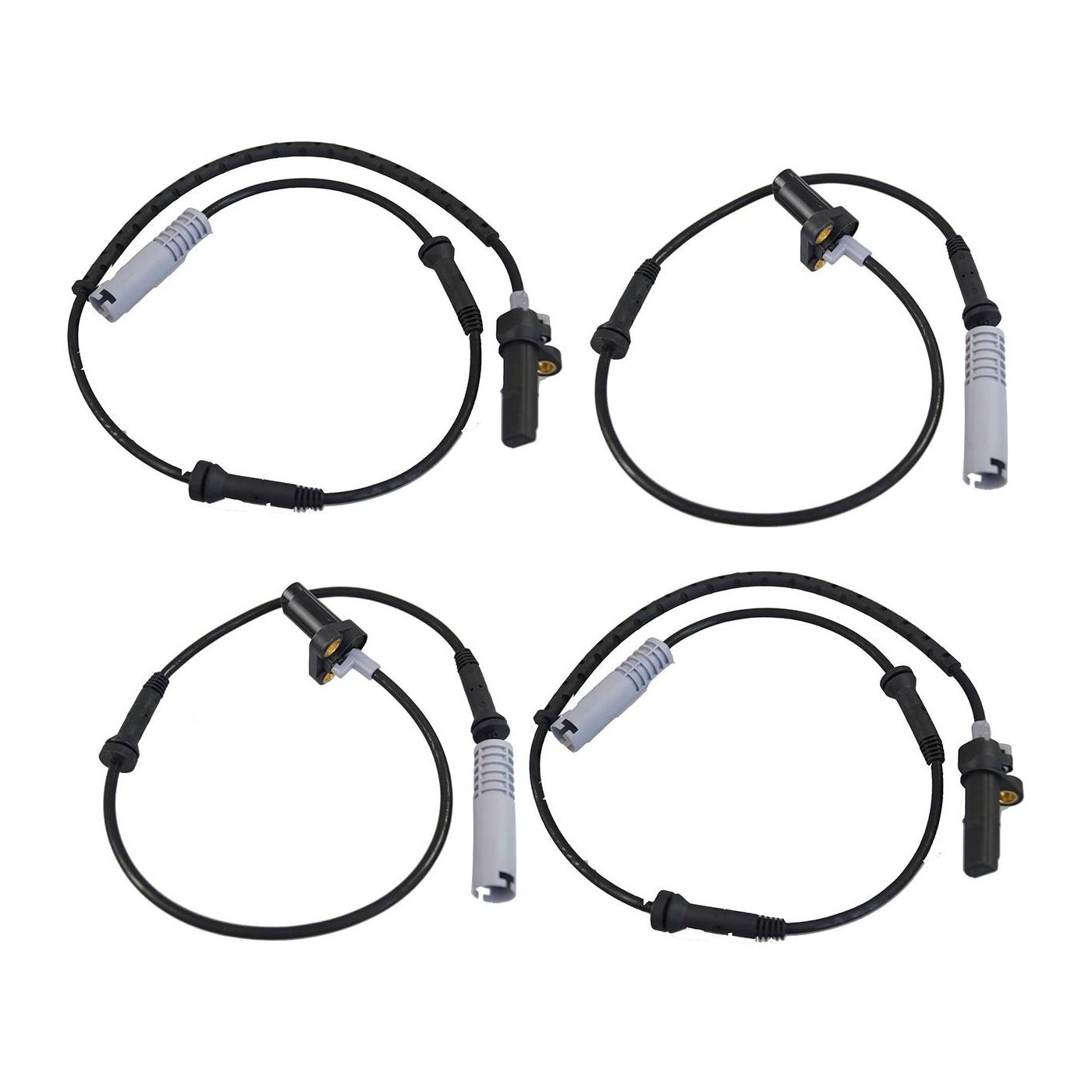 4PCS Front & Rear ABS Wheel For 97-99 528i Base 97-99 540i Base E39