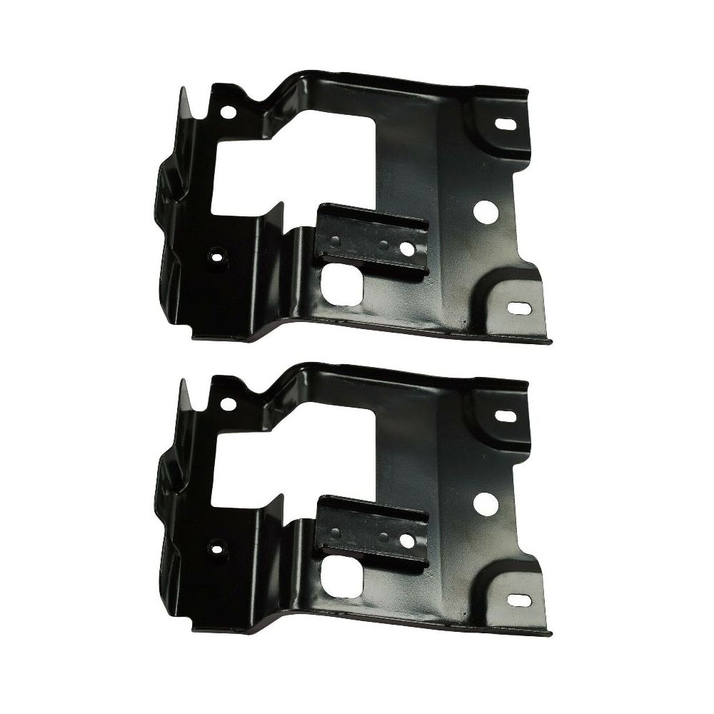 2 Sets Of - Bumper Face Bar Bracket Retainer Mounting Brace Front For 2019 Nissan