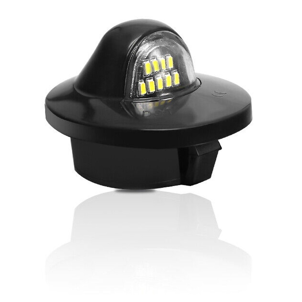 Pair LED License Plate Lights Lamps With 12 LEDs
