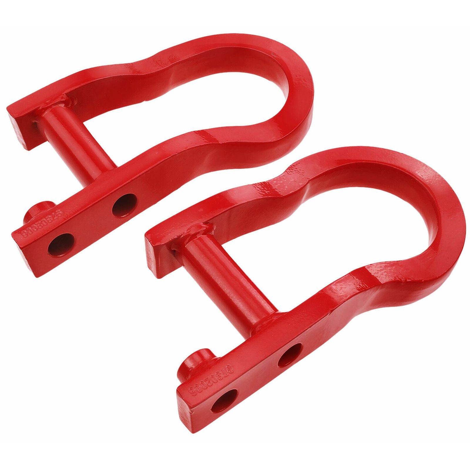 2 Red Tow Hooks For Chevy Silverado GMC Sierra 1500 2007-2019 84192871