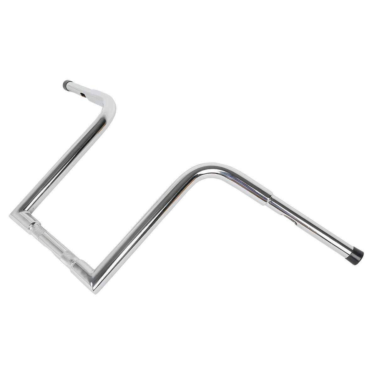 Chrome Ape Hangers Bars Fat 1-1/4" 14" Rise Handlebar For 83-17 Dyna Flst Fxst