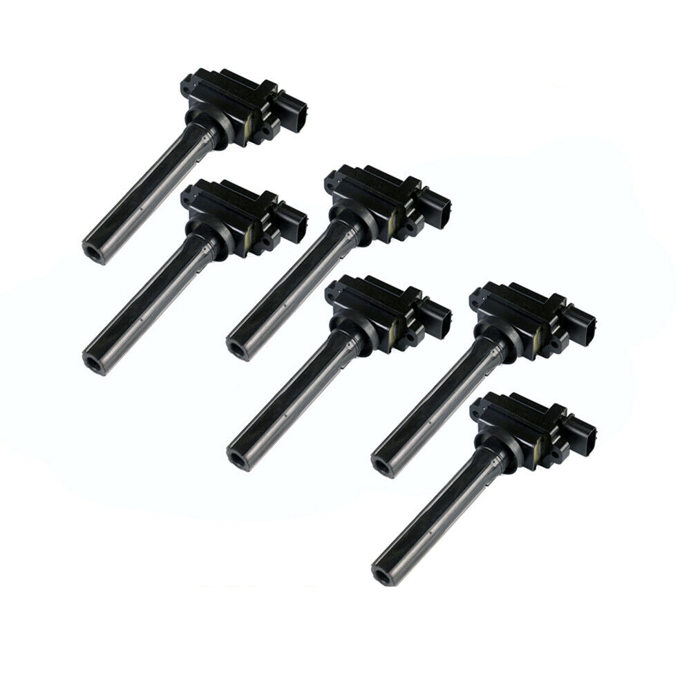 Set Of 6 Ignition Coil For Chevrolet Suzuki I4 1.8l L 2.0L 2.3L 2.5L V6 UF237
