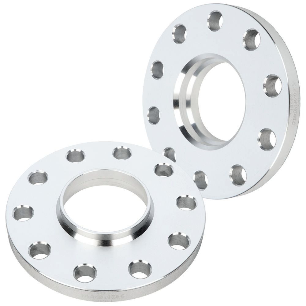 2Pc 5x130 To 5x130 15mm Thick 14x1.5 Wheel Spacers For Audi Porsche Volkswagen