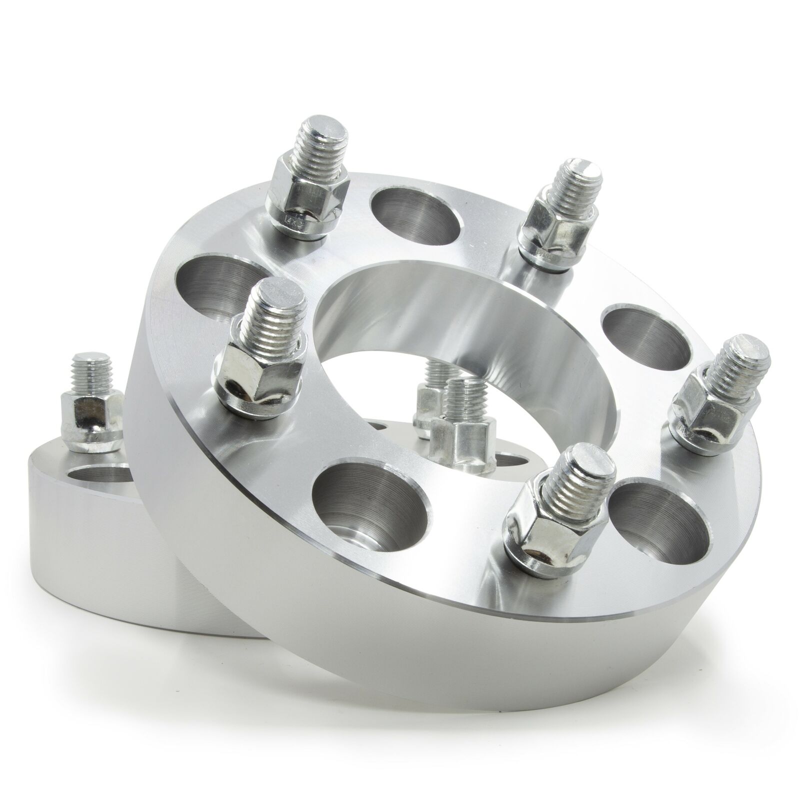4 Wheel Spacers Adapters | 5x135 To 5x5.5 | 1.5" Thick For Ford Lincoln