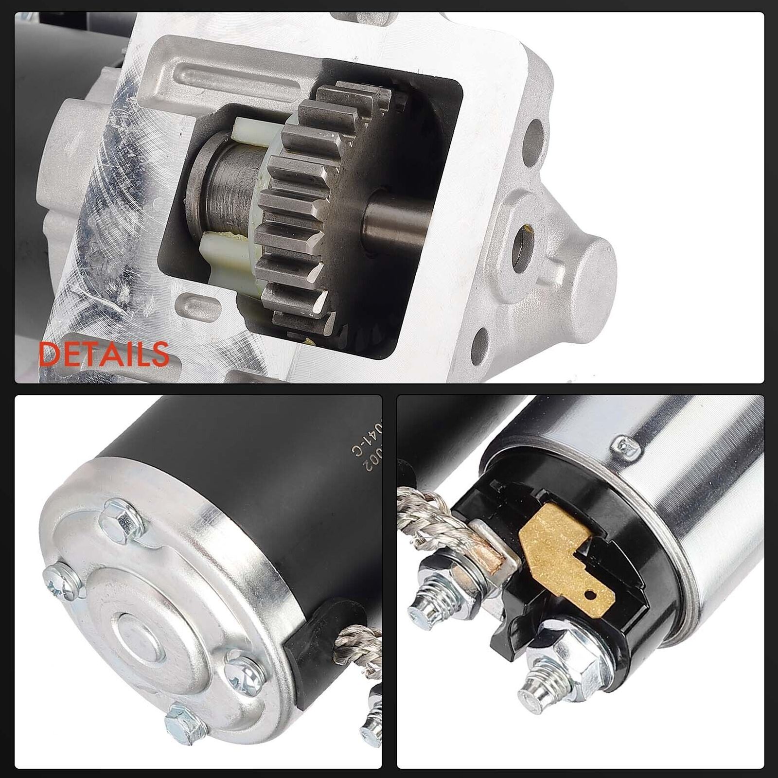 Starter Motor For 2008-2015 CX-9 GS Sport Utility 1.6KW 12V CCW 22-Tooth Pinion