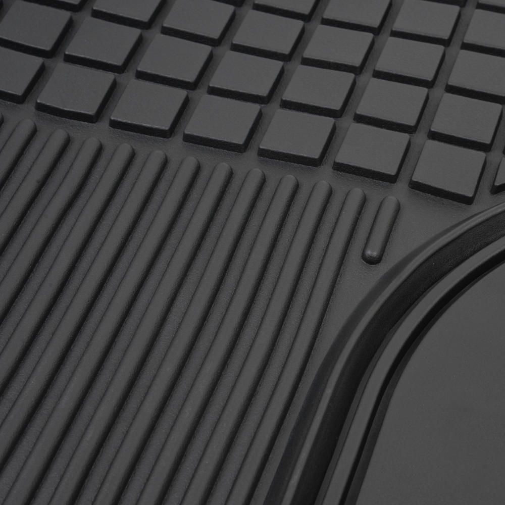 Trim-to Heavy Duty Car Floor Mats For 96-18 A4 Quattro Auto All Weather Black
