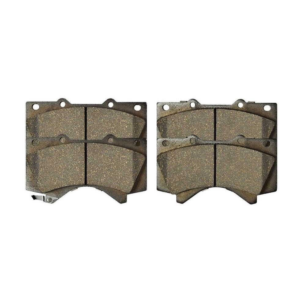 Front Ceramic Brake Pad Kit For LX570 Land Cruiser Sequoia Tundra 5.7L V8