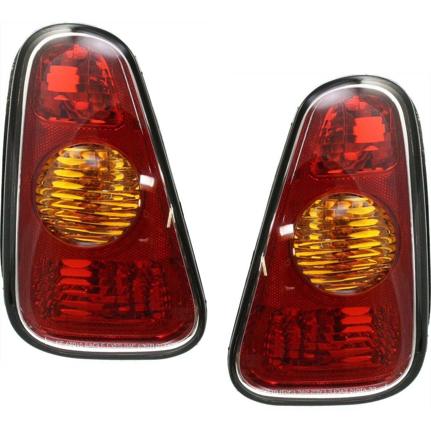 Taillights Taillamps Rear Brake Lights Pair Set For 2002-06 Cooper Hatchback