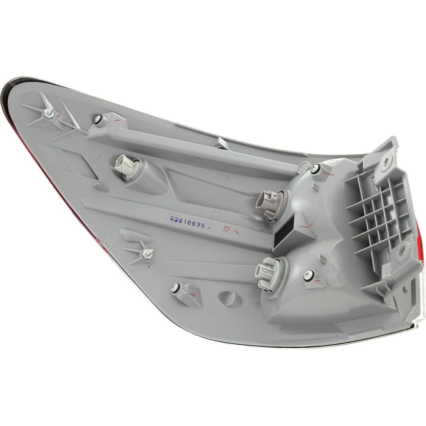 Halogen Tail Light For Nissan 2013-2016 Pathfinder Right Clear/Red Lens W/ Bulbs
