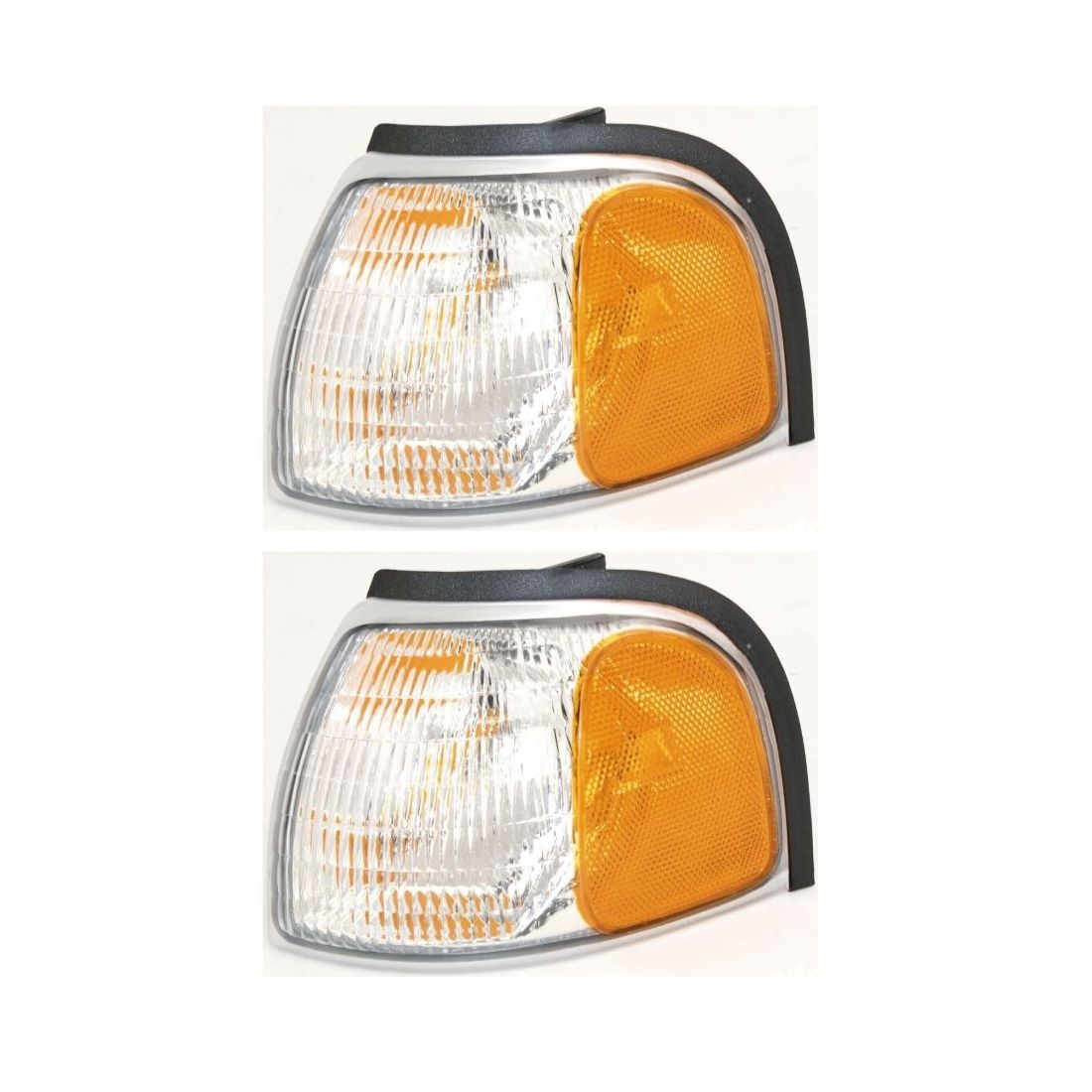 2 Sets Of - Side Corner Parking Turn Signal Light Lamp Driver Left For 98-00 Mazda