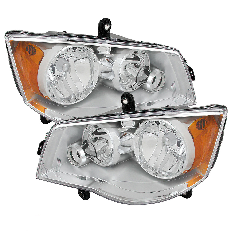 For 2008-2016 Town & Country 2011-2019 Grand Caravan Left + Right Side Headlight