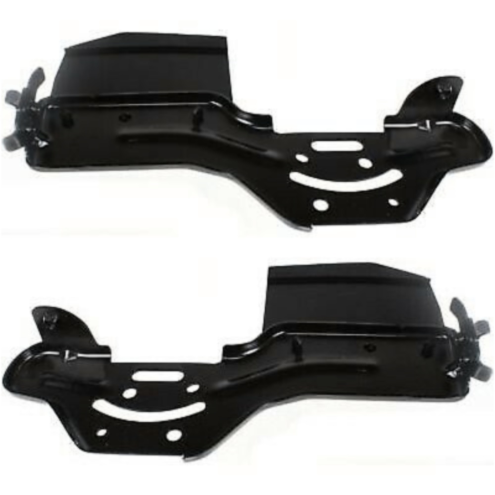 Bumper Bracket Set For Nissan Armada Pathfinder Armada Titan Front Steel 2Pc