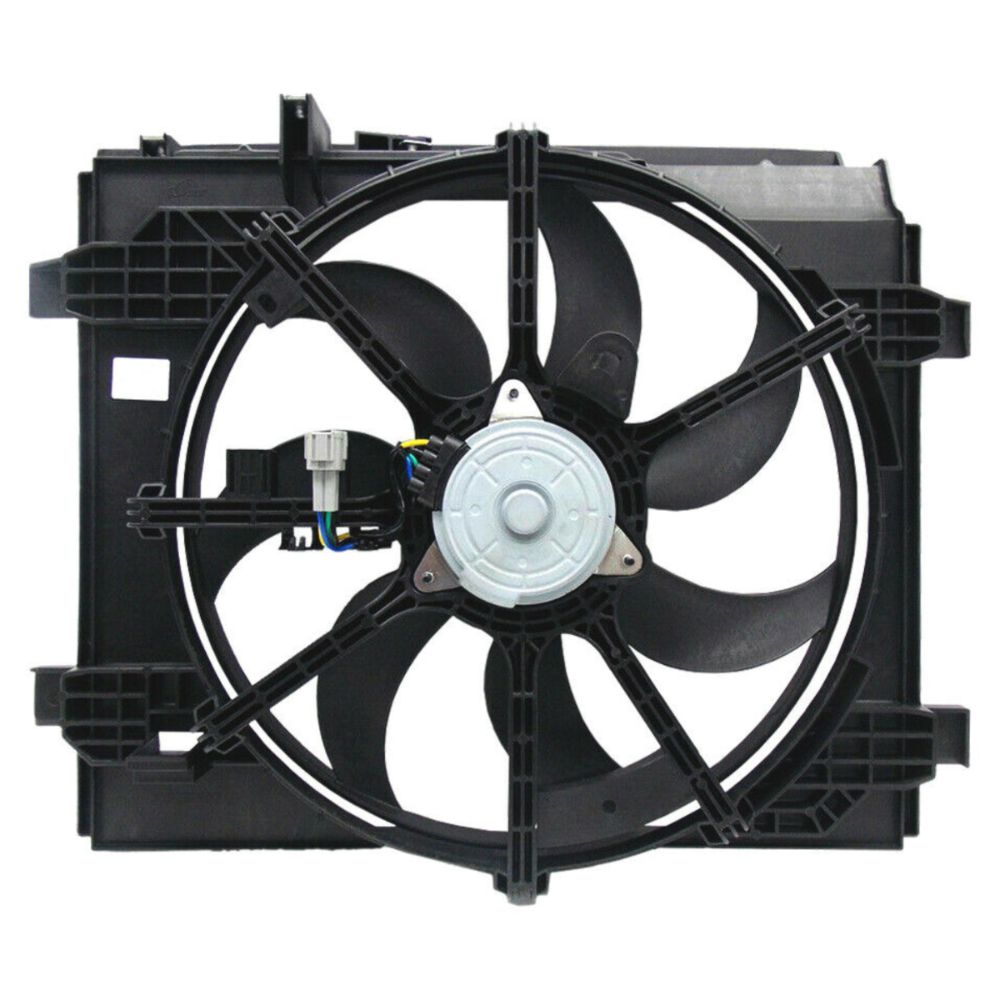 Radiator And Condenser Fan For 2013-2018 Nissan Sentra Sedan NI3115146