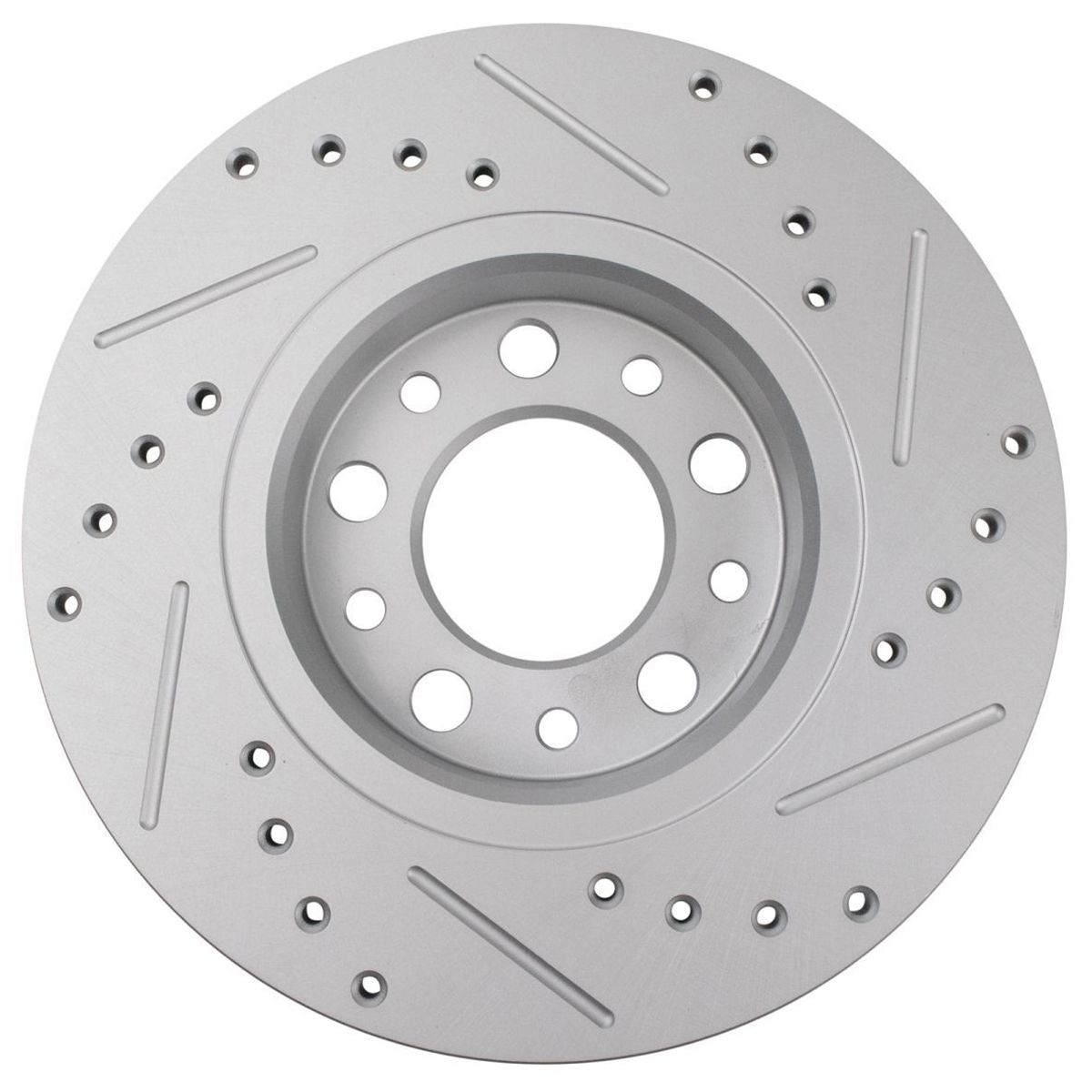 Drilled Brake Rotor Set Fits Chrysler 200 500X Jeep Compass Renegade