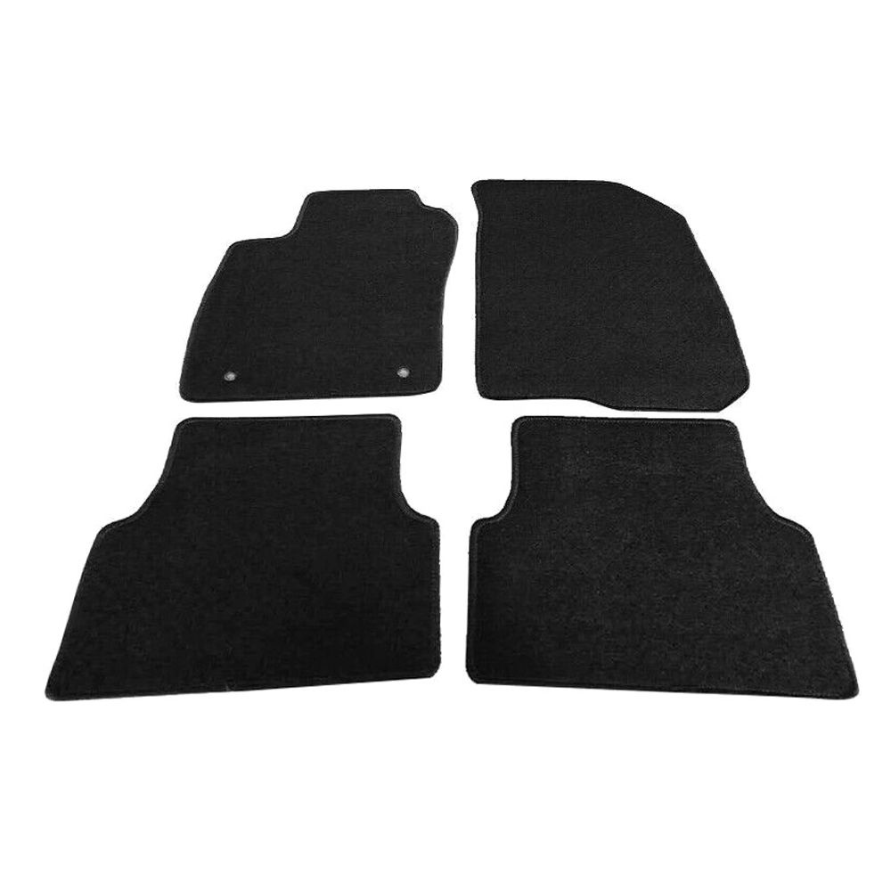 For 2012-2020 Sonic Sedan 4PCS Front Rear Car Floor Mats Carpets Nylon Black
