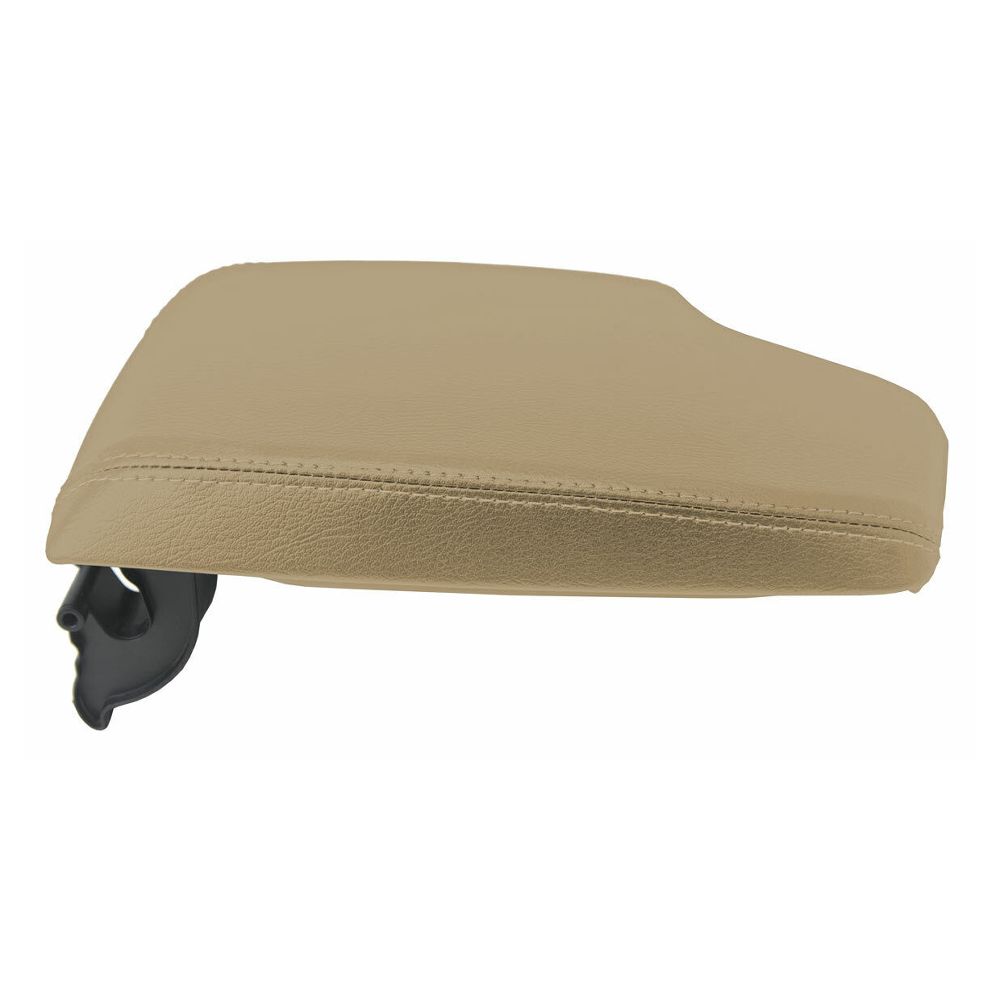 Center Console Lid Armrest Cover Leather For BMW F30 2014-2018 Beige