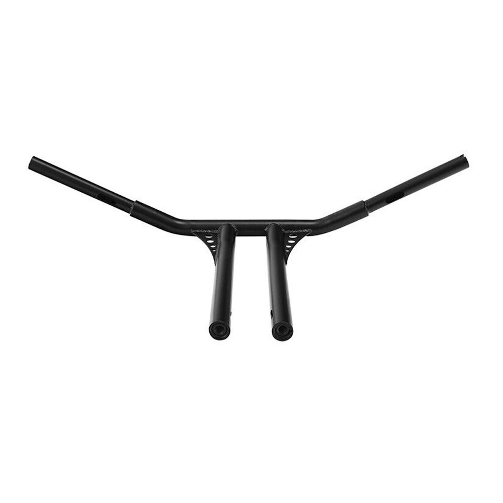 Black 16" Rise 1 1/4" T-Bar Bar Handlebar Fit For Harley-Davidson Harley