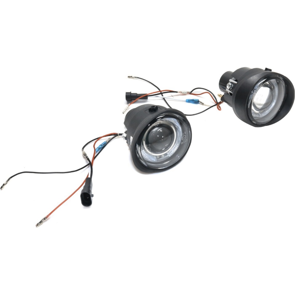 Fog Light Halo Projector Style For INFINITI Nissan Left & Right Clear Lens