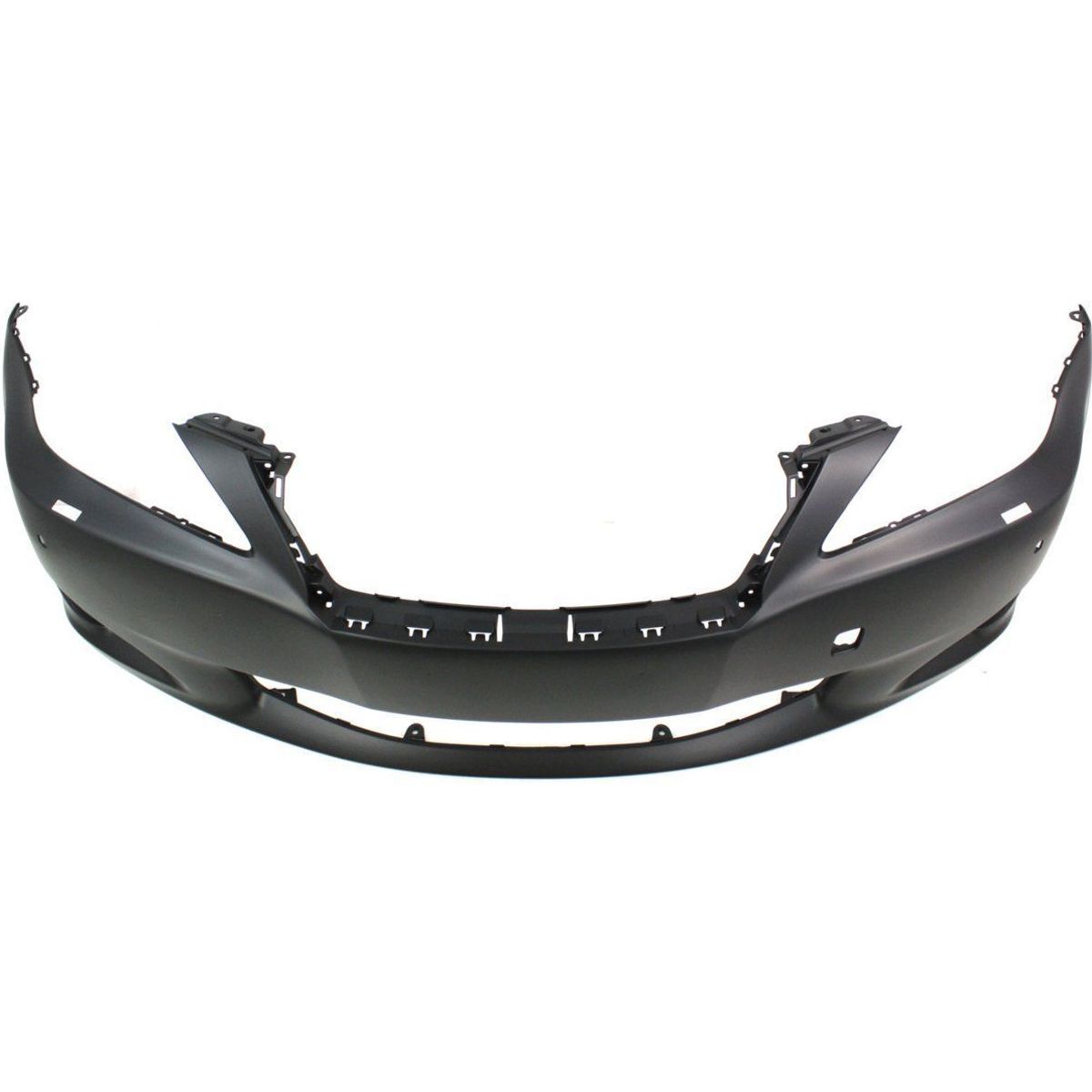 Front Bumper Cover For 2009-2010 Lexus IS250 Base Sedan W/fog Lamp Holes