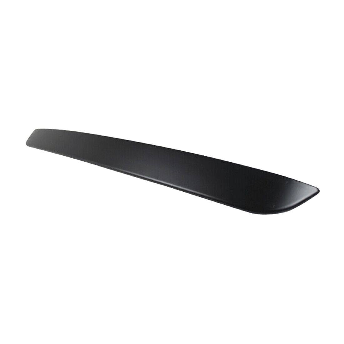 Fit 17-23 Benz E Class W213 Sedan OE Style Unpainted Black Rear Roof Spoiler ABS