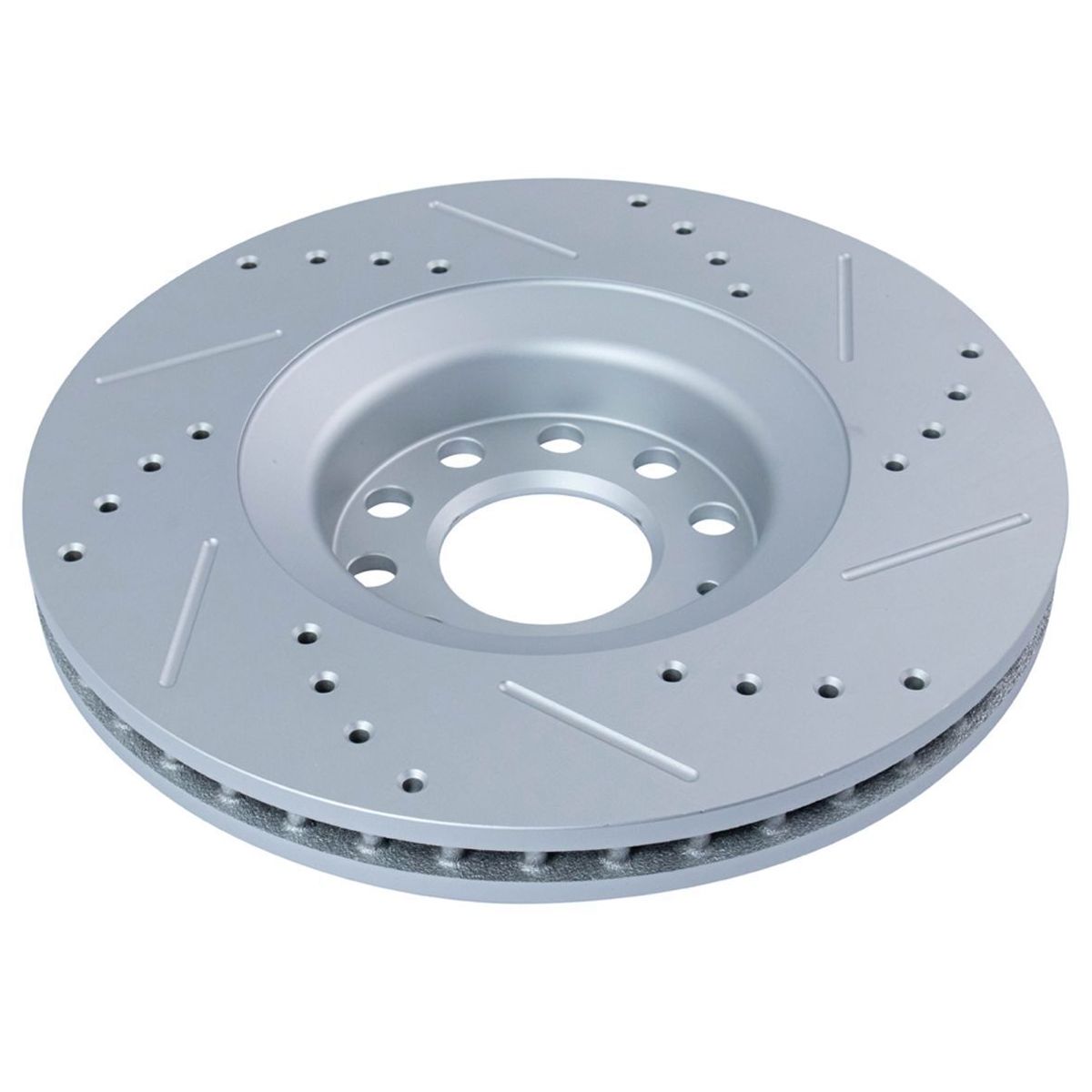 For 2005-2009 Audi A4 Quattro Cabriolet Convertible Drilled Brake Rotor Set