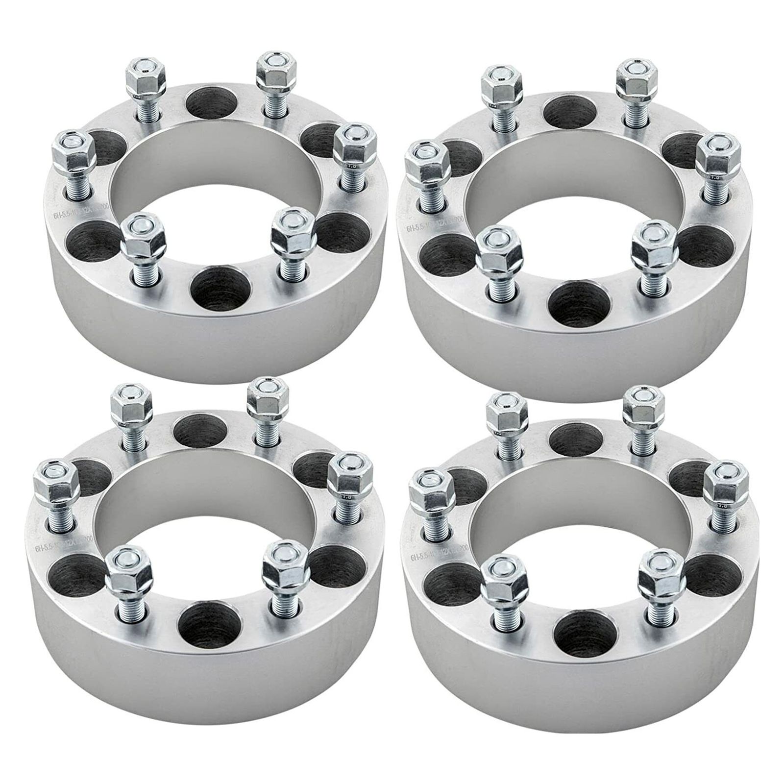 6x5.5 To 6x4.5 Wheel Adapters 1.5" Inch Put For 99-21 Escalade 6x4.5 Wheels On