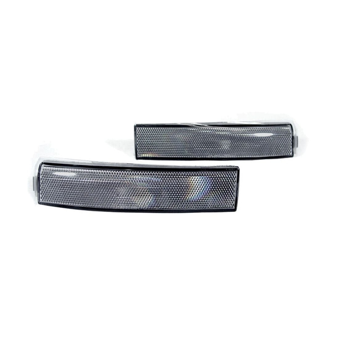 Smoke Front Bumper Side Marker Light For 2000-2002 Lincoln LS Base W/o Package